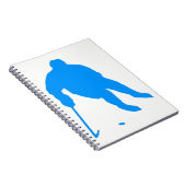 Hockey Notizblock (Rechte Seite)