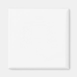Hockey Nummer 5 Trikot Lustiger Hockeyspieler Spie Magnet