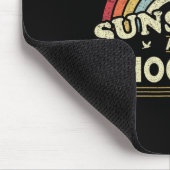 Hockey. Nur ein Mädchen, das Sonnenschein und Hock Mousepad (Ecke)