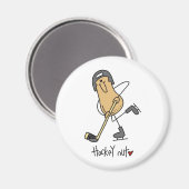 Hockey Nut Magnet (Vorderseite/Rückseite)