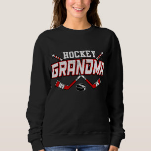 Hockey Oma für Frauen Muttertag Vintag Sweatshirt