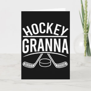 Hockey Oma Hockey Familie Lustig Karte