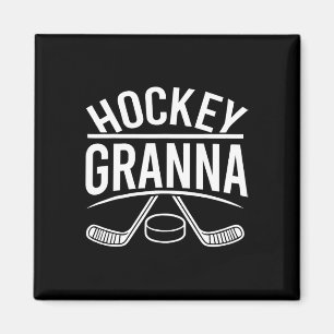 Hockey Oma Hockey Familie Lustig Magnet