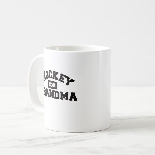 Hockey Oma Kaffeetasse (Vorderseite Links)