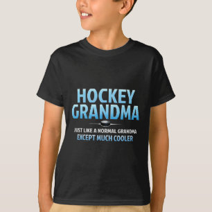 Hockey-Oma Lustige Eishockey-Großmutter Mutter T-Shirt