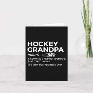 Hockey Opa Definition Beste Opa je Karte