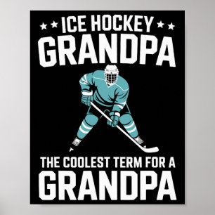 Hockey-Opa der coolste Begriff, Eishockey-Großvate Poster