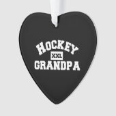 Hockey Opa Ornament (Vorderseite)