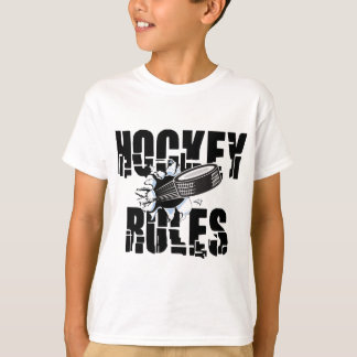 Hockey ordnet Kinder an T-Shirt