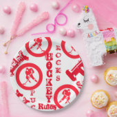 Hockey Pappteller (Party)