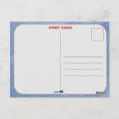 Hockey-Party Danke, Postcard Postkarte (Rückseite)
