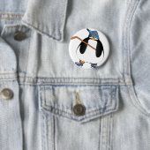 Hockey Penguin Button (Beispiel)