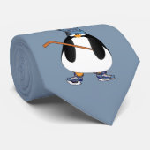Hockey Penguin Krawatte (Gerollt)