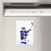 Hockey Penguin Magnet (In Situ (Geschirrspüler))