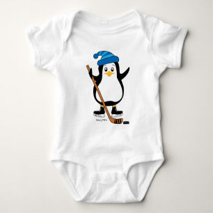 Hockey Penguin Säugling Romper Baby Strampler