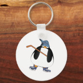 Hockey Penguin Schlüsselanhänger (Vorderseite)