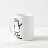 Hockey-Penguin-Tasse Kaffeetasse (Vorderseite Links)