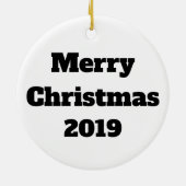 Hockey Personalisiert Ornament (Hinten)