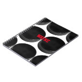 Hockey-Personalisiertes Notebook Notizblock (Linke Seite)