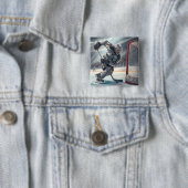 Hockey Player Button (Beispiel)