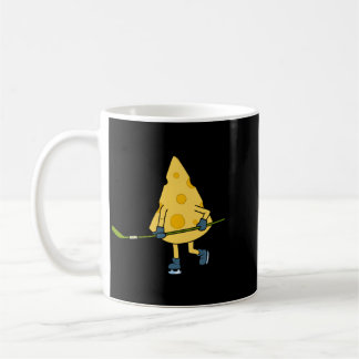 Hockey Player Cute Cheese Hobby Sports Performance Kaffeetasse