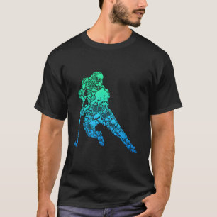 Hockey Player Eishockey Jugend Männer Kinder Junge T-Shirt