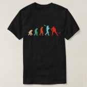 Hockey Player-Evolution T-Shirt (Design vorne)