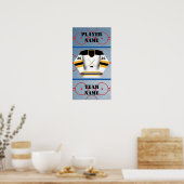 Hockey Player Jersey Poster (Küche)