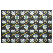 Hockey Player Jersey Puck und Stick Name Number Stoff (Fat Quarter (45,7 x 55,9 cm))