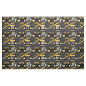 Hockey Player Jersey Puck und Stick Name Number Stoff (Fat Quarter (45,7 x 55,9 cm))