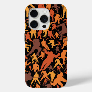 Hockey Player Pattern Case-Mate iPhone Hülle