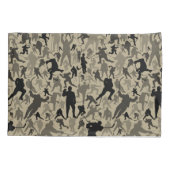 Hockey Player Pattern Pillow Case Kissenbezug (Rückseite)