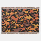 Hockey Player Pattern Throw Blanket Decke (Vorderseite)
