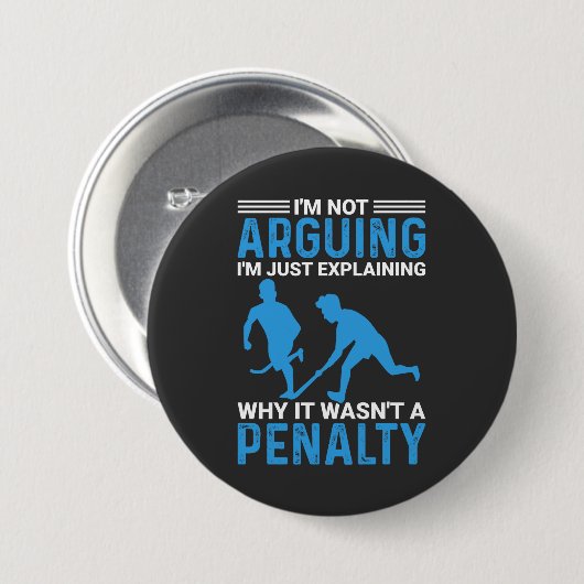 Hockey Player Penalty Button (Vorne & Hinten)