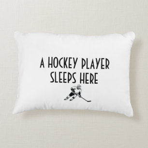 HOCKEY PLAYER PILLOW DEKOKISSEN