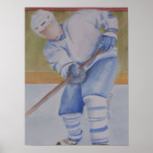 Hockey Player Poster (Vorne)