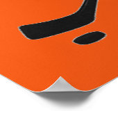 Hockey Player Poster (Ecke)