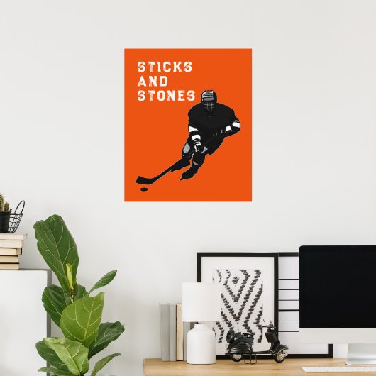 Hockey Player Poster (Heimbüro)