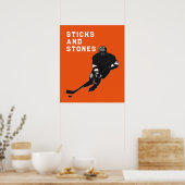 Hockey Player Poster (Küche)