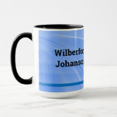 Hockey-Player-Silhouette2 personalisieren Tasse (Links)