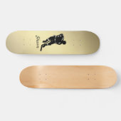 Hockey Player Sport Design Skateboard (Horizontal)