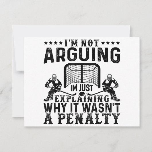Hockey Player streiten Geschenk Funny Hockey (Vorderseite)