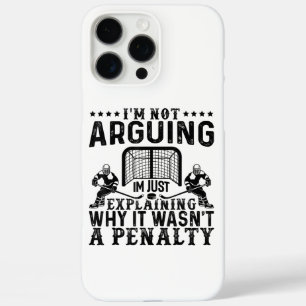 Hockey Player streiten Geschenk Funny Hockey iPhone 16 Pro Max Hülle