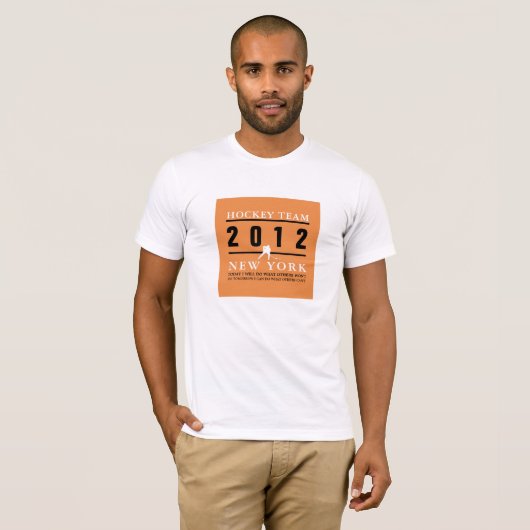 Hockey Player T-Shirt (Vorne ganz)