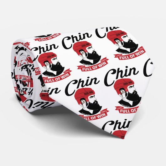 Hockey Playoff Bart Chin Voll zum Sieg Krawatte (Gerollt)