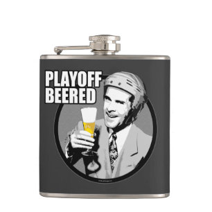 Hockey Playoff Beered Flachmann