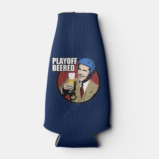 Hockey Playoff Beered Flaschenkühler (Vorderseite)