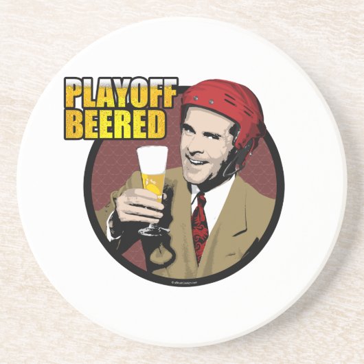 Hockey Playoff Beered Untersetzer (Vorne)