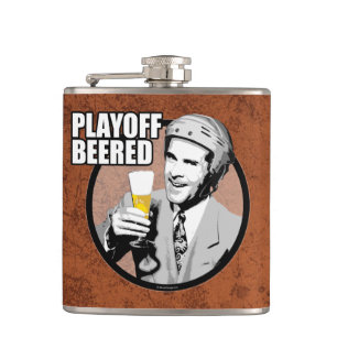 Hockey-Playoff-Betrunken Flachmann