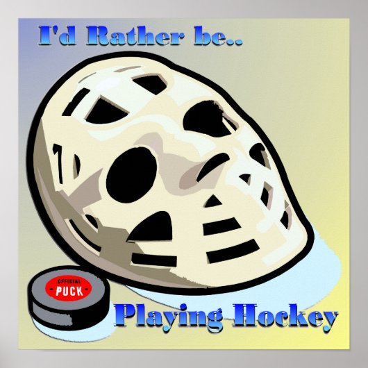 Hockey Poster (Vorne)
